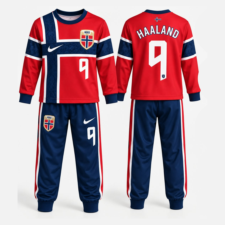 Pijama Noruega Niño Invierno 2026/2027 Haaland #9