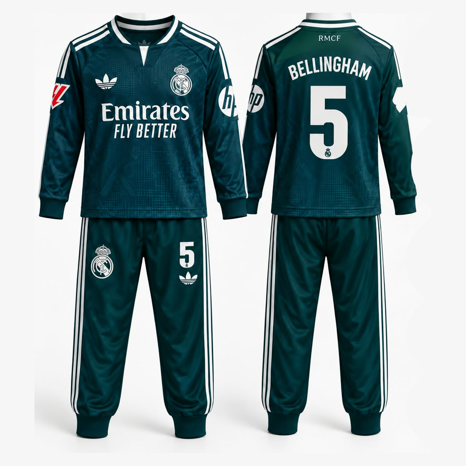 Pijama Real Madrid Niño Invierno 2026/2027 Bellingham #5