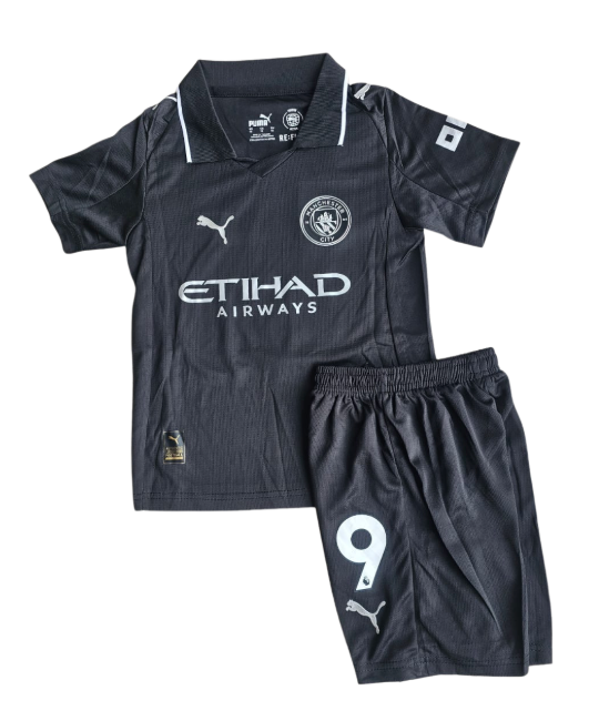 Manchester City Niño Visitante 2025/2026 #9 HAALAND