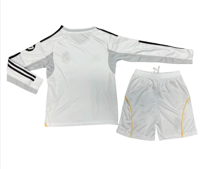 Real Madrid Local Niño 2025/2026 Manga Larga