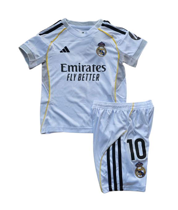 Real Madrid Niño Local 2025/2026 #10 MBAPPÉ