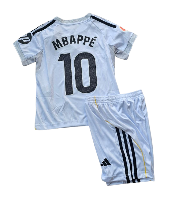 Real Madrid Niño Local 2025/2026 #10 MBAPPÉ